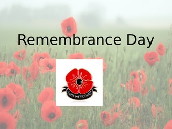 Remembrance Day assembly