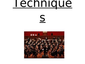 Instrument Techniques