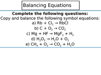 OCR 2.1.3 Amount of Substance Pt. 1