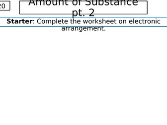 OCR 2.1.3 Amount of Substance Pt. 2
