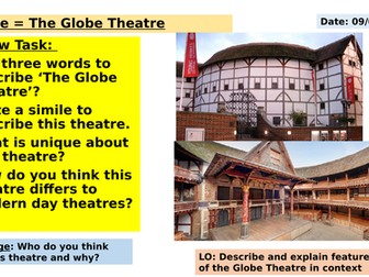 Globe Theatre Lessons