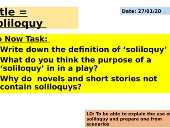 Introduction to Soliloquy