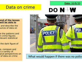 AQA GCSE Sociology: Data and crime