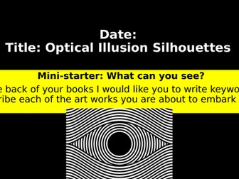 Optical Illusion Silhouette