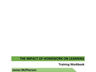 Impact of Homework Workbook (PD)