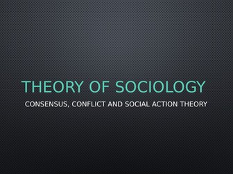 Theory and Methods- Functionalism