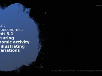 Unit 3.1 Measuring economic activity and illustrating its variations (IBDP Economics 2022)