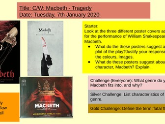 Ks3 Macbeth - Lesson 1