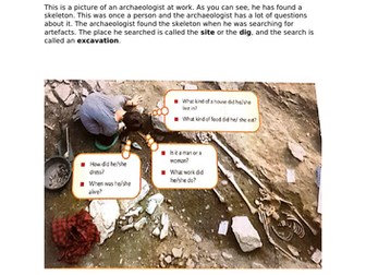 Job of the archaeologist