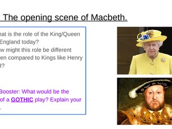 Macbeth Scheme of Work