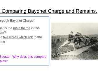 Remains and Bayonet Charge