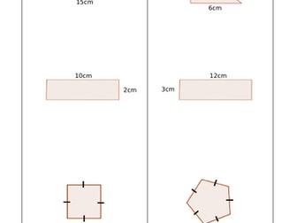 Perimeter - Example Problem Pairs