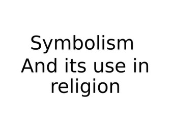 Symbolism in religion