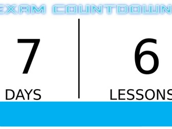 Exam Countdown