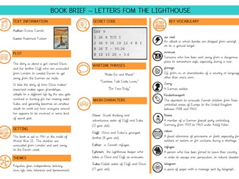 Letters from the Lighthouse Book Brief PDF