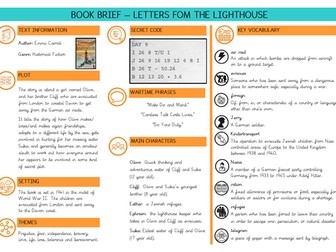 Letters from the Lighthouse Book Brief PDF