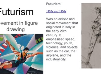 Futurism Figure and Movement