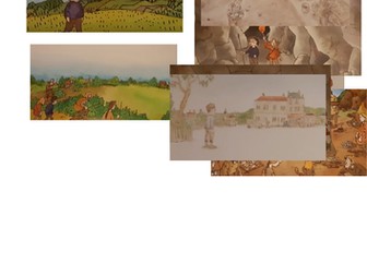 Stone Age Boy activities: Character Description, Sequencing, Inference, speech, sheets Y2/3/4