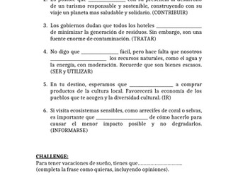 El turismo sostenible