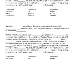 Arctic and Antarctic Comparison Study