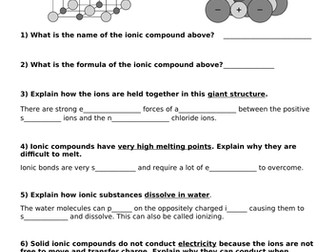 Properties of Ionic Compounds