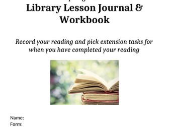 Library/Reading Log for KS3