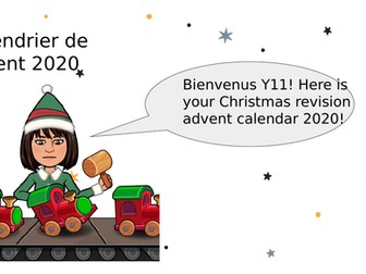 AQA GCSE French Revision  Virtual Advent Calendar