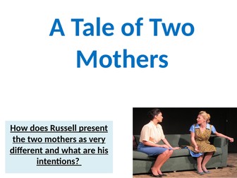 Blood Brothers Mrs Johnstone and Mrs Lyons