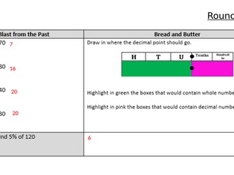 Rounding to nearest whole number lesson