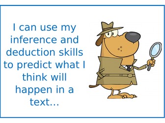 Inference Display - Year 3 and 4 Reading Corner Prompts