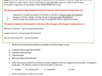 Thermometers