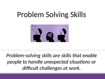 Problem Solving Skills