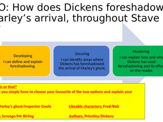 Marley foreshadowing and purgatory