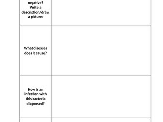 Gram+/Gram bacteria profile
