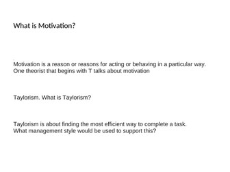 Motivational Theory Loop Cards