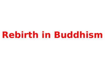 Rebirth in Buddhism