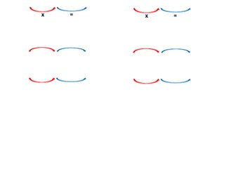 Multiplying fractions scaffolded worksheet