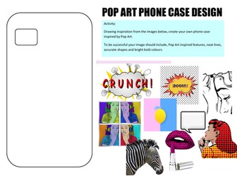 Pop Art  Worksheet
