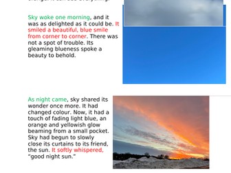 The Sky that reached Far and High (Short Story)