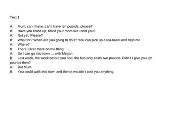 Analysing Spoken Language Resources