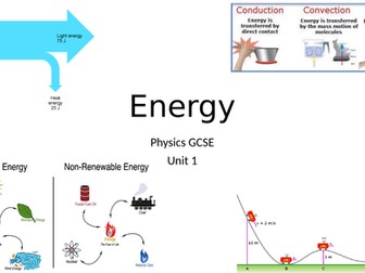 AQA GCSE Physics Energy Unit 1