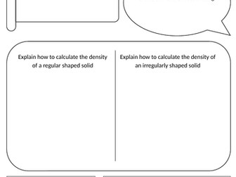 Physics 10 minutes on.... density and pressure