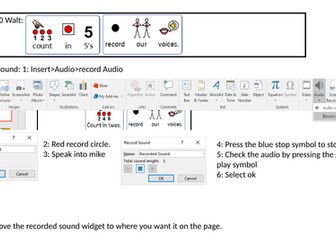 Counting in 2's, 5's and 10's record your voice power points