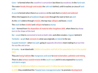 Edexcel IGCSE Geography Revision Notes