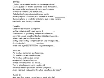 A2 spanish AQA Racismo