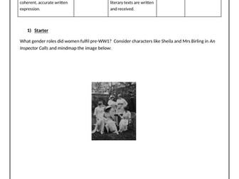 AQA A Level English Lit Scars Upon my Heart full SOW