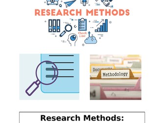 The Research Context - Methods in Context AQA A level Sociology - UPDATED 2023