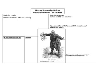 Knowledge Builder Why WW2 began using sources