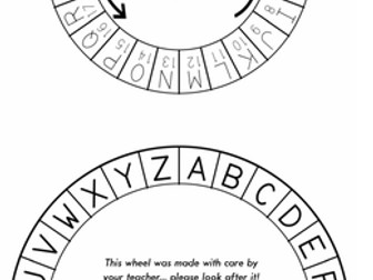 Caesar Cipher Wheel