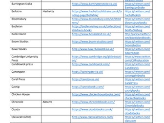 Book publishers for young humans